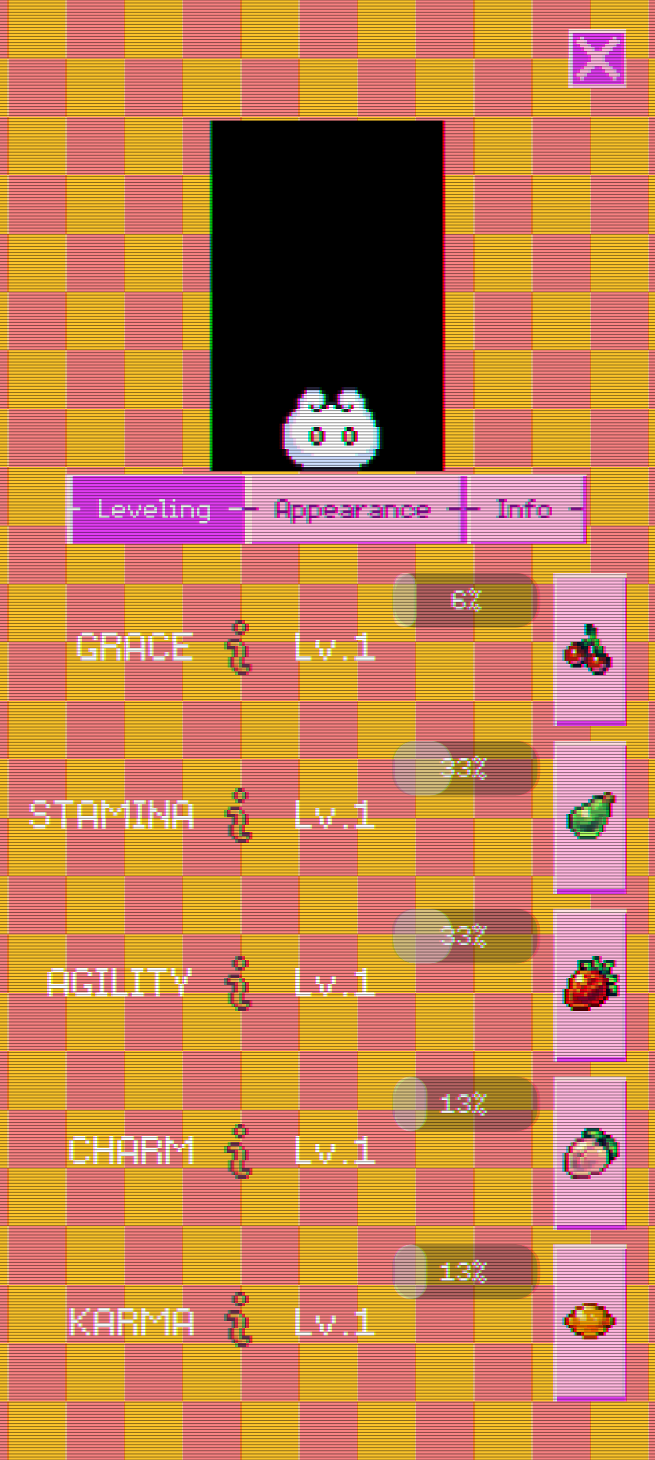 Pet Stats Interface